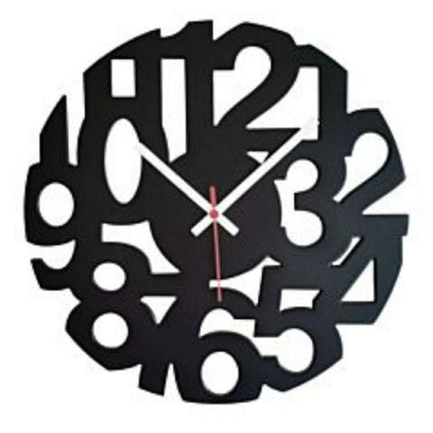 Fancy Digits wall clock