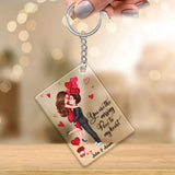 You are missing piece of my heart Keychain