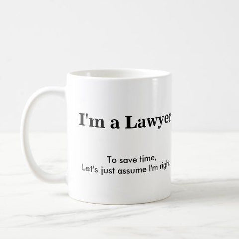 Law student mug