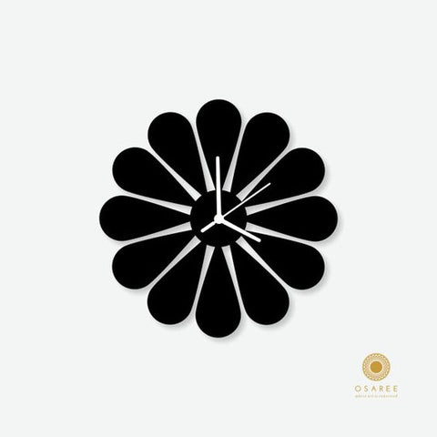 Flower Shape wall clock