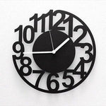 Unique Numbers Wall clock