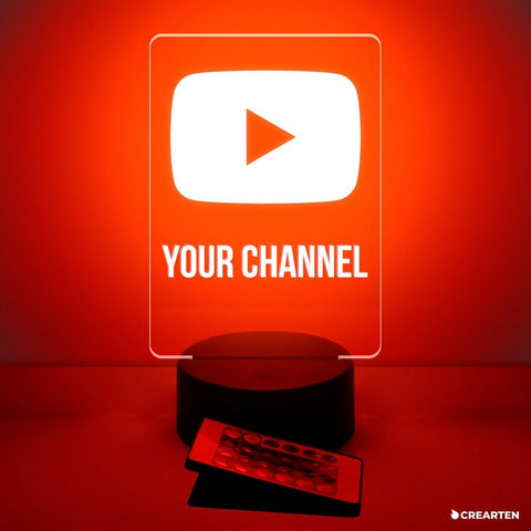 YouTube LED Lamp