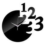 Flying Digits wall clock