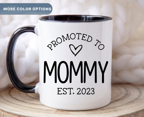 Promoted to mommy mug