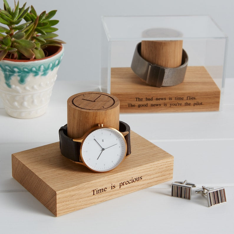 Wooden Watch Box, Watch Box for Men, Father's Day Gifts, Anniversary Gifts,  Luxury Watch Box 