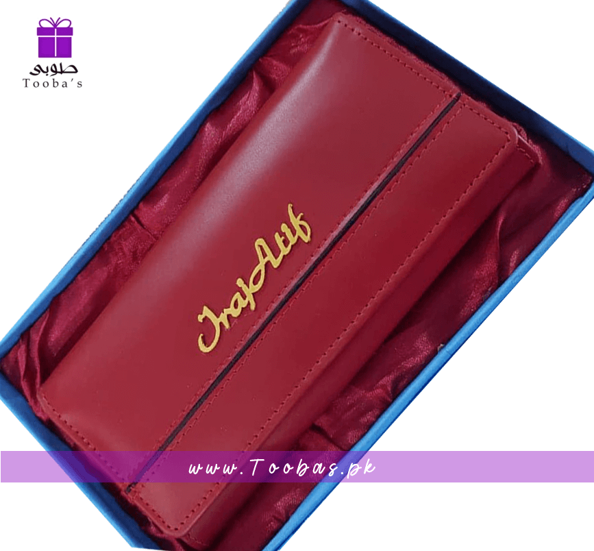 Buy Customized Women's Wallets | Ladies Wallet with Name Red